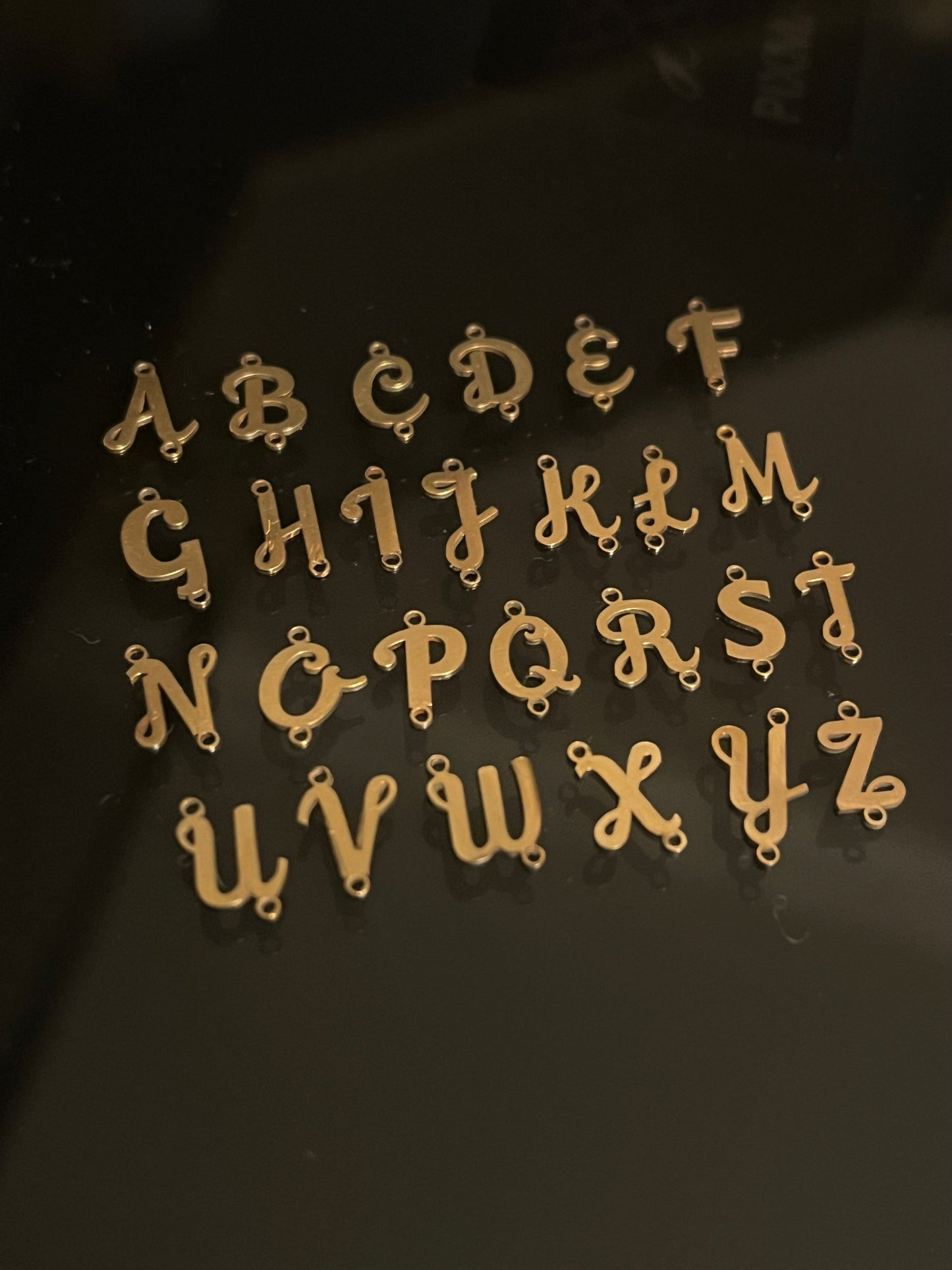 Cursive Script Letter Connectors