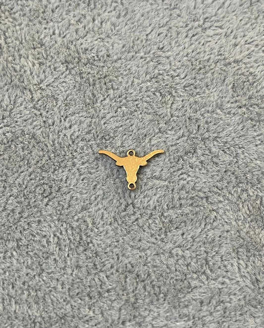 Longhorns connector - Western charms