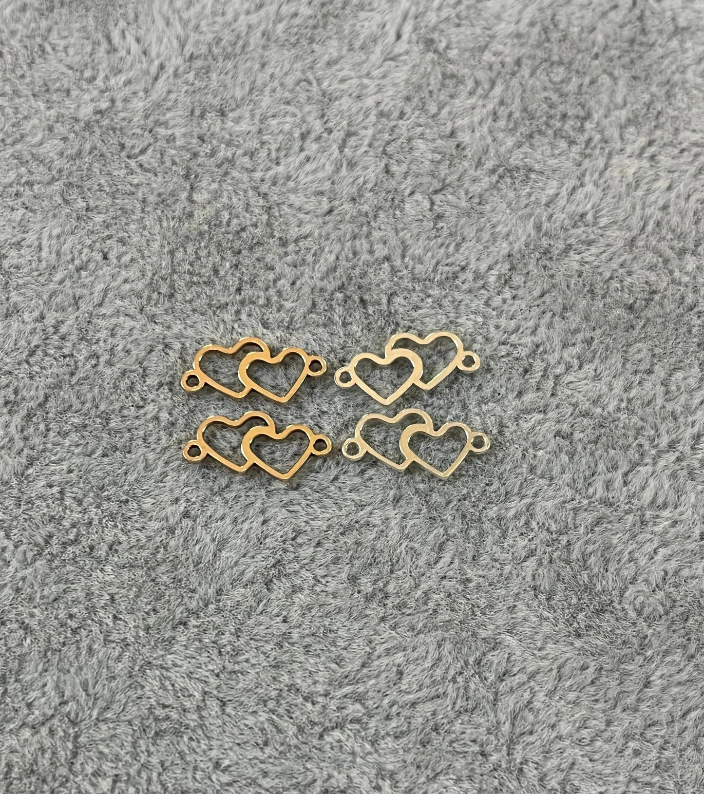 Double heart connector