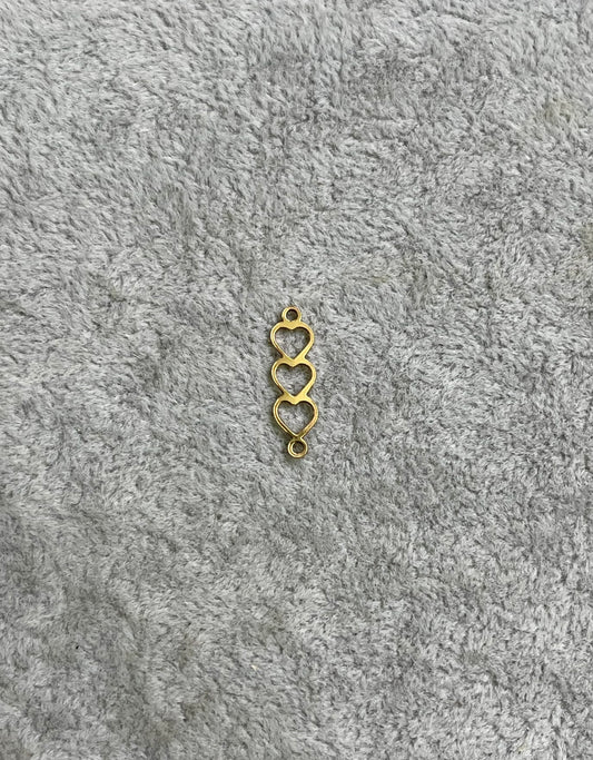 Triple heart connector