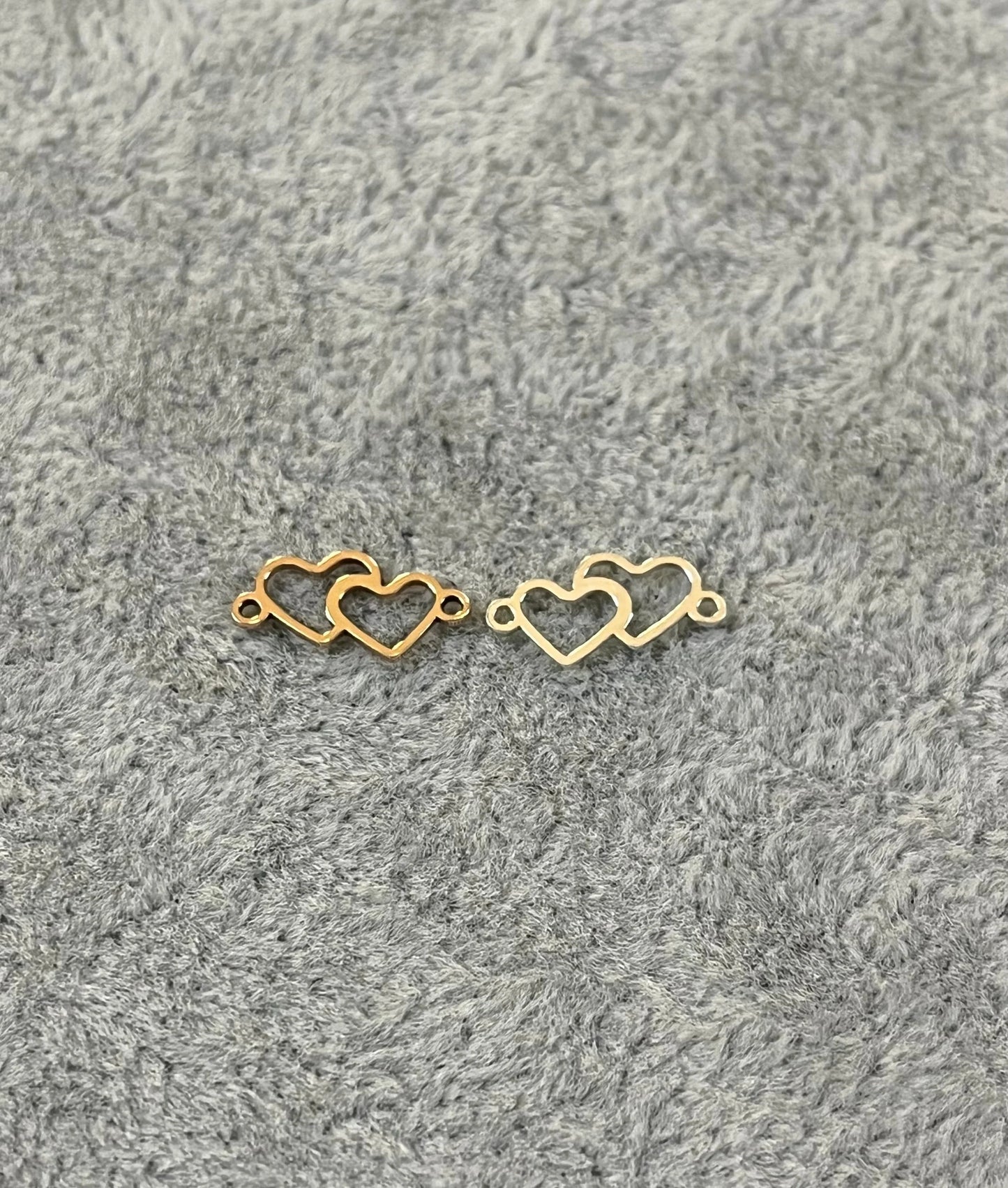 Double heart connector