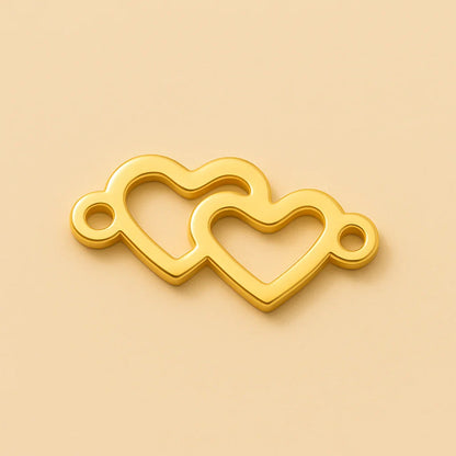 Double heart connector