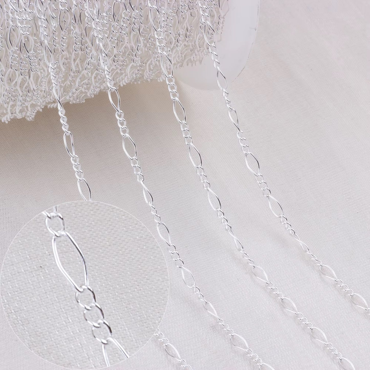 Gold filled Figaro chain 1.5mm